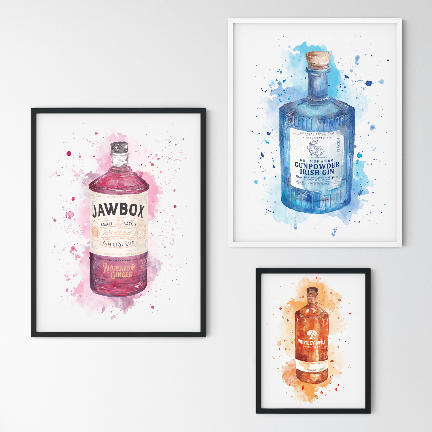 GIN & WINE PRINTS