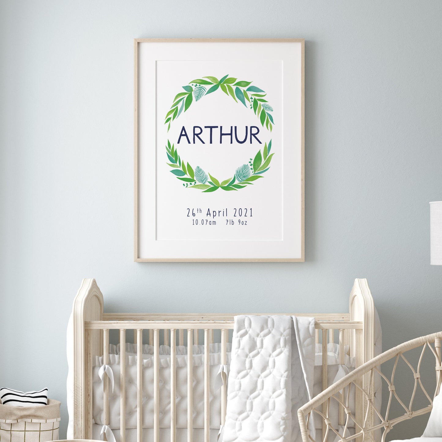 Foliage Name Gift- Baby Boy